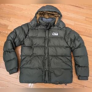 RAB Men's Green Puffer Jacket